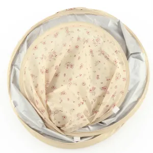 Bieco - Detský skladací plážový stan s UV ochranou - vintage flowers