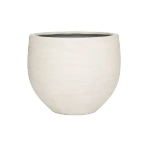 Pottery Pots Kvetináč Jumbo Orb, jemná slonovina, viac veľkostí - Potterypots Velikost: S - ⌀ 87,5, v. 70 cm