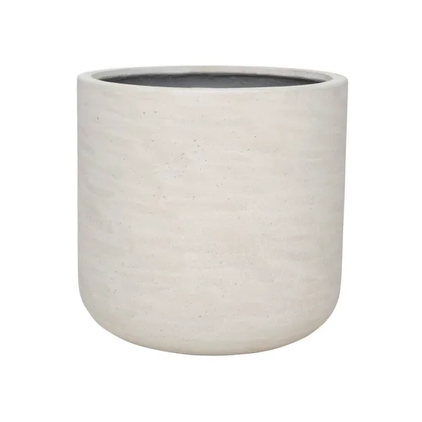 Pottery Pots Kvetináč Jumbo Charlie, jemná slonovina, viac veľkostí - Potterypots Velikost: S - ⌀ 73, v. 69,5 cm