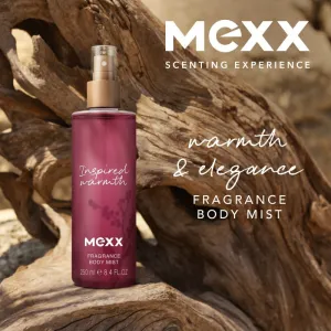 Mexx Inspired Warmth telový sprej pre ženy 250 ml