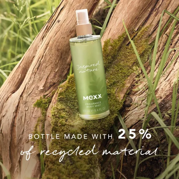 Mexx Inspired Nature telový sprej pre ženy 250 ml