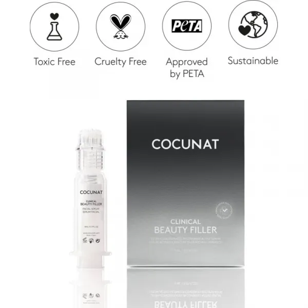 Cocunat Clinical Beauty Filler sérum proti starnutiu pleti s mikroihličkovaním 5 ml