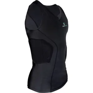GAMEPATCH PADDED SHIRT PRO Kompresné unisex tričko, čierna, veľkosť