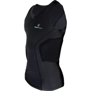 GAMEPATCH PADDED SHIRT PRO Kompresné unisex tričko, čierna, veľkosť