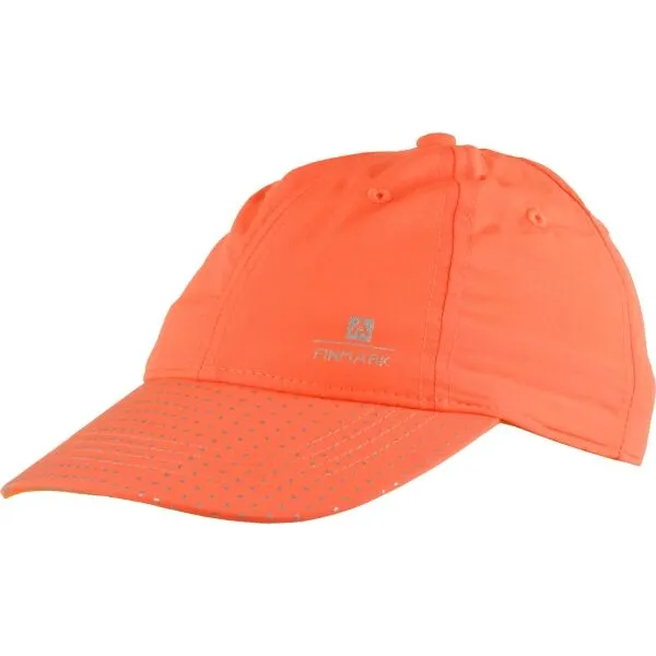 Finmark SUMMER CAP Detská šiltovka, oranžová, veľkosť UNI