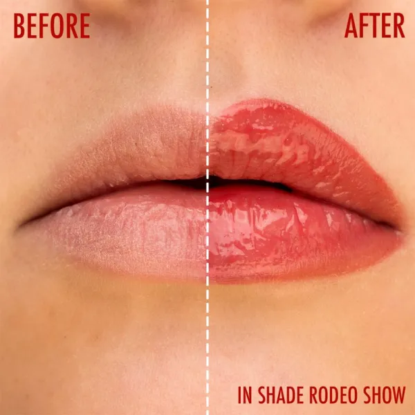 theBalm Plump Your Pucker Lip Gloss lesk na pery pre väčší objem odtieň Rodeo Show 2.7 ml