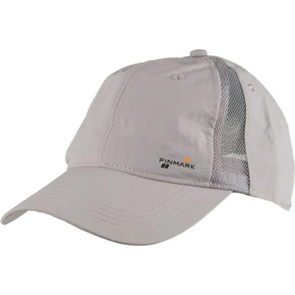 Finmark SUMMER CAP Šiltovka, sivá, veľkosť UNI