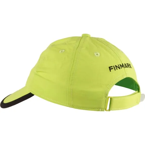 Finmark SUMMER CAP Detská šiltovka, reflexný neón, veľkosť UNI