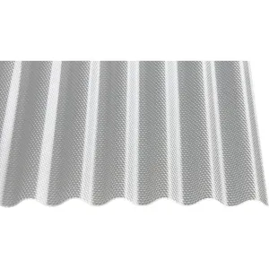Akrylová profilová doska sínus 76/18 priehľadný plast 300 x 104,5 cm