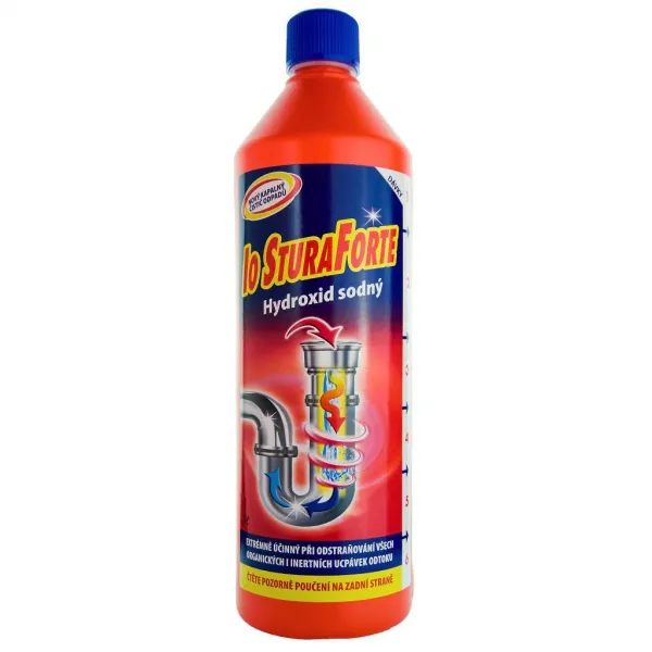 Stura Facile gélový čistič odpadov 30% hydroxid sodný 1l
