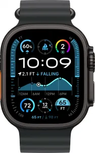 Apple Watch Acc/49/Black Ocean Band - Black Titan