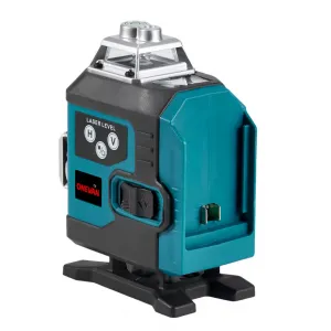 ONEVAN 16Lines 4D laserová samonivelačná vodováha s digitálnym displejom 360° 2 x batéria, kufor, statív v cene