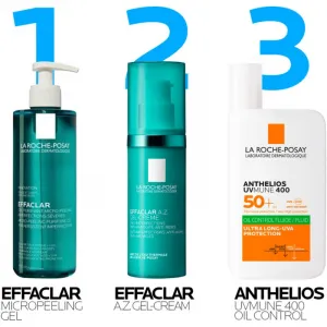La Roche-Posay Effaclar A.Z. Gel Cream gélový krém proti nedokonalostiam aknóznej pleti 40 ml