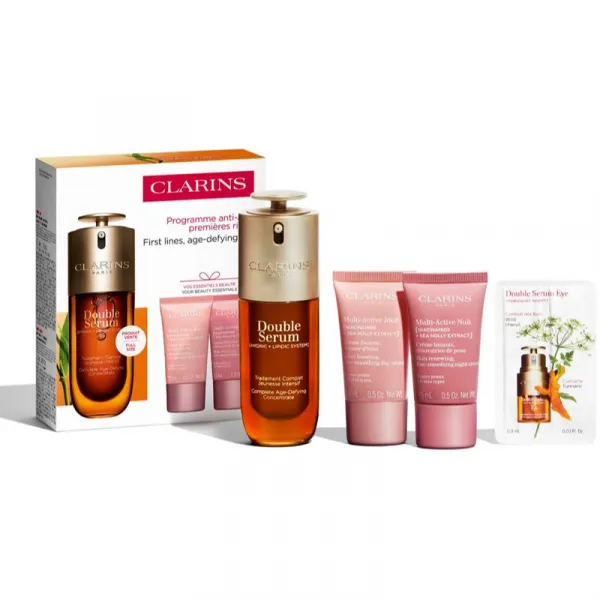Clarins Double Serum & Multi-Active darčeková sada pre všetky typy pleti