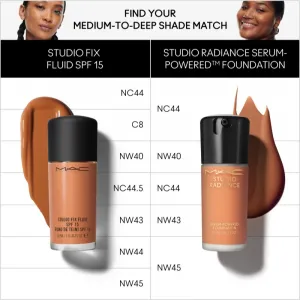 MAC Cosmetics Studio Radiance Serum-Powered Foundation hydratačný make-up odtieň NC40 30 ml
