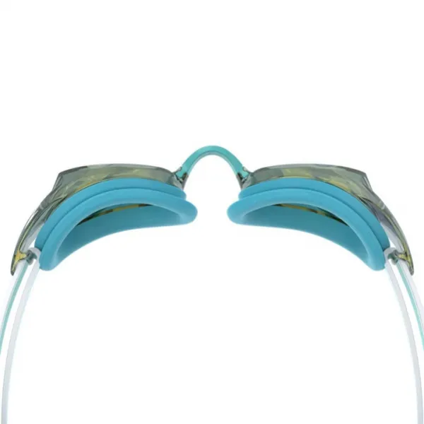 Speedo vanquisher 3.0 mirror female modro/zlatá
