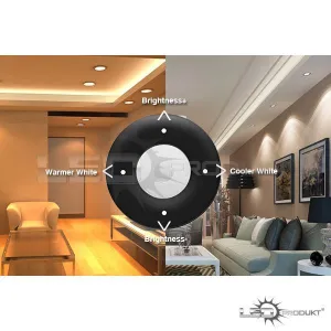 LEDprodukt 5m PROFI LED pásik 120LED/m SMD1808 DUAL-WHITE, IP20 24V - Kompletná sada