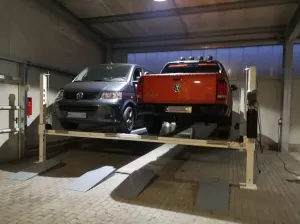 Eurolifter Dvojitý parkovací zdvihák 4000kg 4er Basic