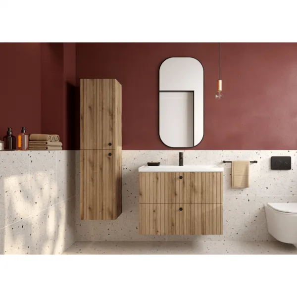 ArtDef Skrinka pod umývadlo RIETTI OAK EVOKE D60 | 60 cm