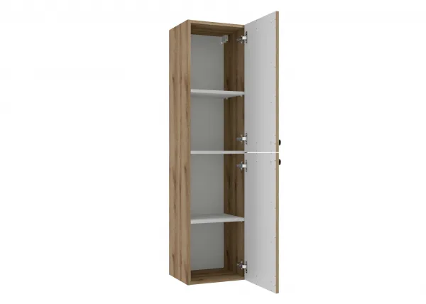 ArtDef Vysoká skrinka do kúpeľne RIETTI OAK EVOKE C35