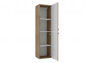 ArtDef Vysoká skrinka do kúpeľne RIETTI OAK EVOKE C35