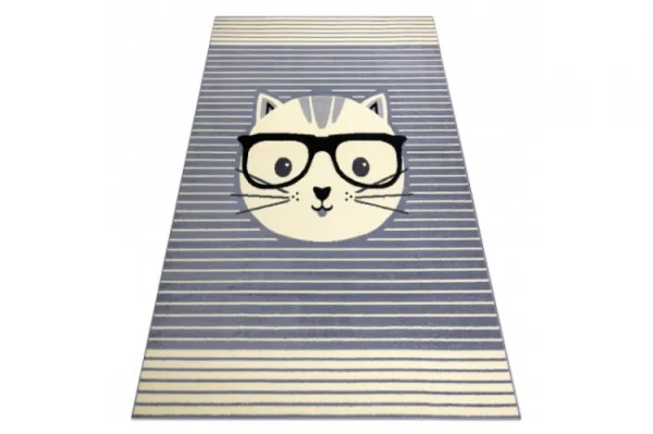 Koberec BCF FLASH Cat 3999 - mačka sivý
