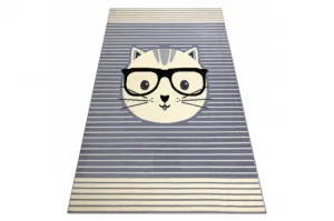 Koberec BCF FLASH Cat 3999 - mačka sivý
