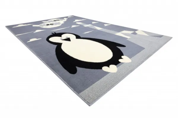 Koberec BCF FLASH Penguin 3997 - tučniak sivý