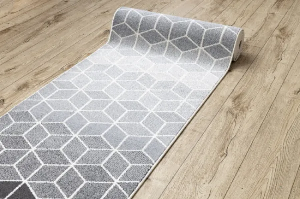 Behúň  HEOS 78590 krém / strieborný / antracit, kocka