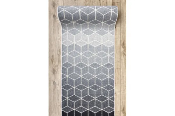 Behúň  HEOS 78590 krém / strieborný / antracit, kocka