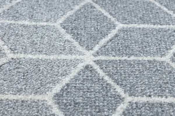 Behúň  HEOS 78590 krém / strieborný / antracit, kocka