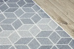 Behúň  HEOS 78590 krém / strieborný / antracit, kocka