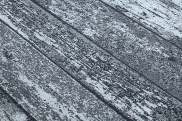 Protišmykový koberec WOOD drevo, dosky - sivý