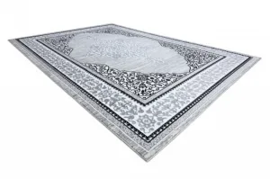 Koberec GLOSS 8490 52 Ornament - slonia kosť, sivý