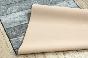 Protišmykový behúň DESKI sivý