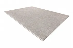 Koberec Sizal Floorlux 20580 jednofarebný - strieborný / čierny