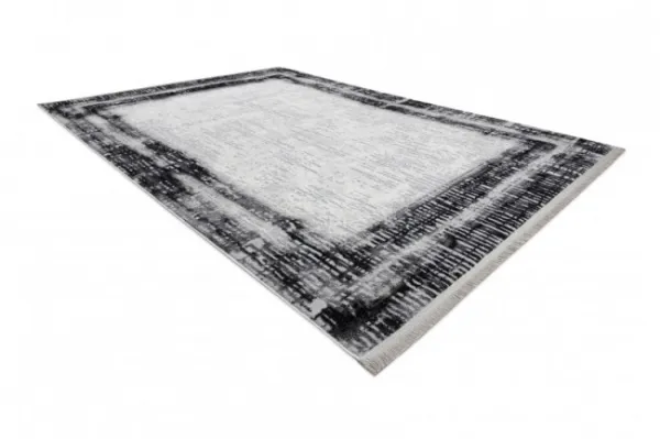 Koberec TULS 51235 Vintage ramka antracit