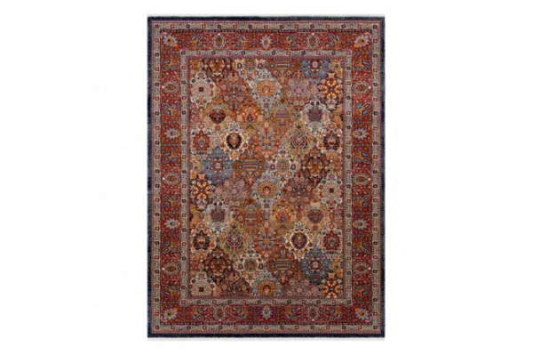 Koberec KESHAN Fredzle, Ornament, ramka orientálny 7576/53511 terakota