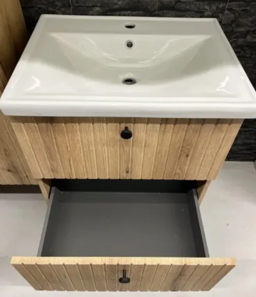 ArtDef Skrinka pod umývadlo RIETTI OAK EVOKE D60 | 60 cm