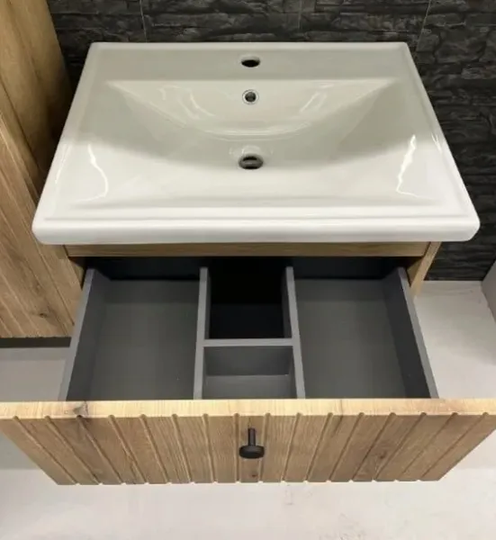 ArtDef Skrinka pod umývadlo RIETTI OAK EVOKE D60 | 60 cm