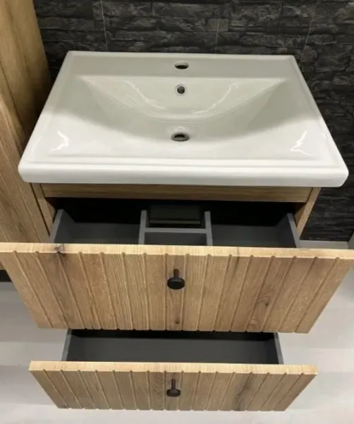 ArtDef Skrinka pod umývadlo RIETTI OAK EVOKE D60 | 60 cm