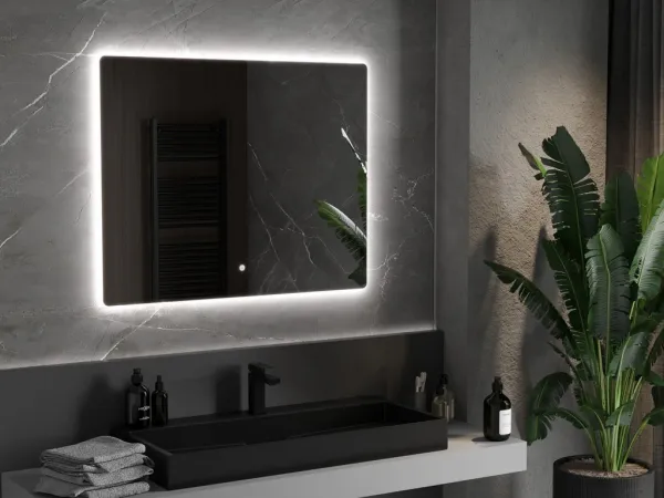 MEXEN - Sun zrkadlo s osvetlením 100 x 80, LED 6000K, 9807-100-080-611-00