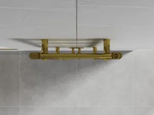MEXEN - Mars vykurovací rebrík/radiátor 500 x 400 mm, 140 W, zlatý W110-0500-400-00-50