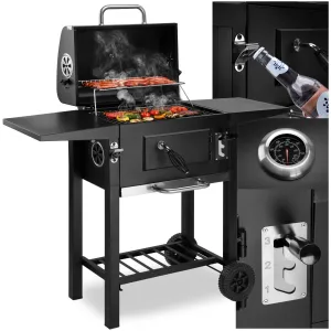 Karbónový záhradný gril CARBON čierny