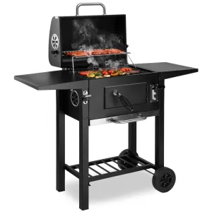 Karbónový záhradný gril CARBON čierny