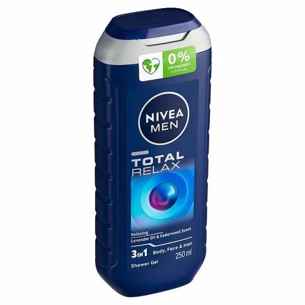Nivea Men Total Relax 3v1 sprchovací gél 250 ml 1ks