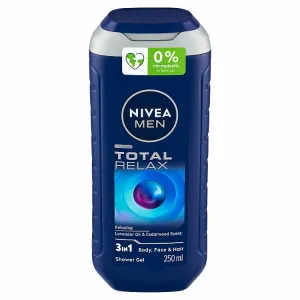 Nivea Men Total Relax 3v1 sprchovací gél 250 ml 1ks