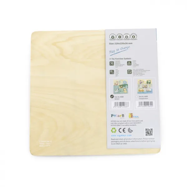 Puzzle s rúčkami Viga 44068 PolarB zvieratká