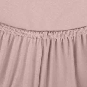 Plachta s gumičkou JERSEY 3 púdrovo ružová