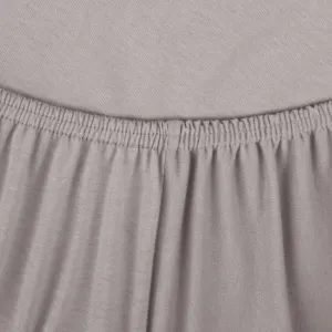 Plachta s gumičkou JERSEY 3 strieborná